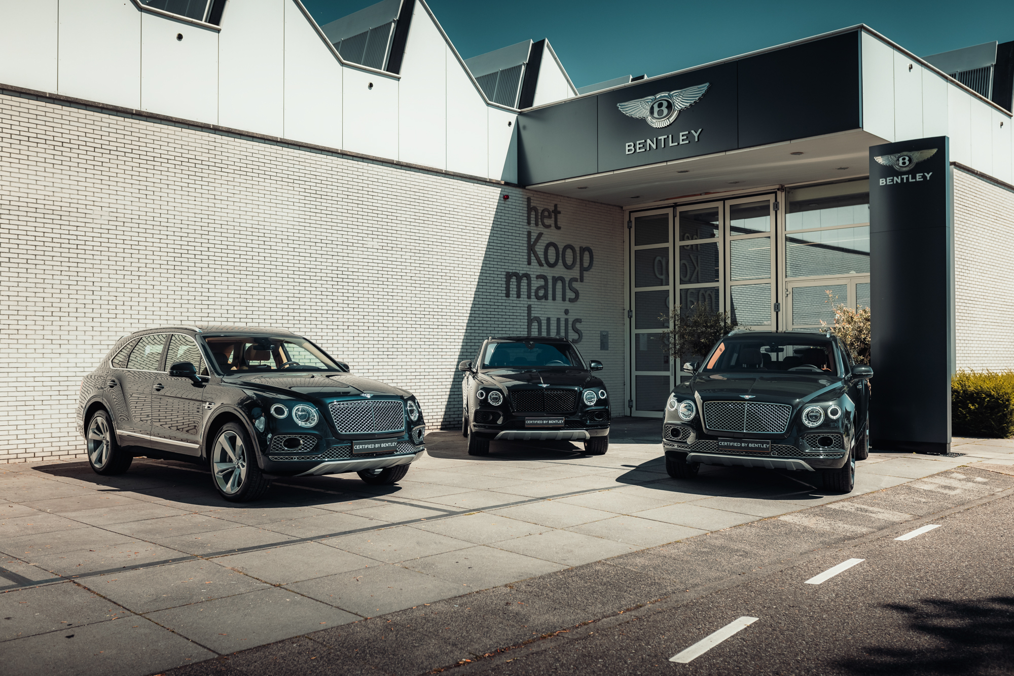 Automotive content voor PON: Lamborghini, Bentley en Bugatti